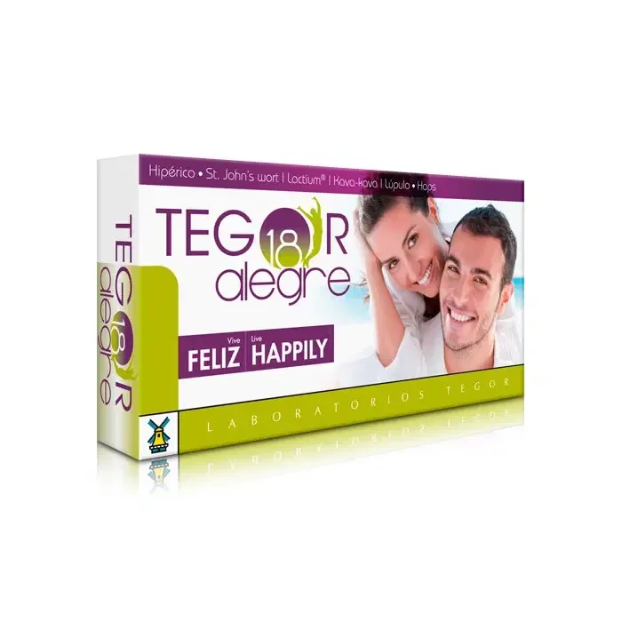 18 Alegre 40 cápsulas – Tegor