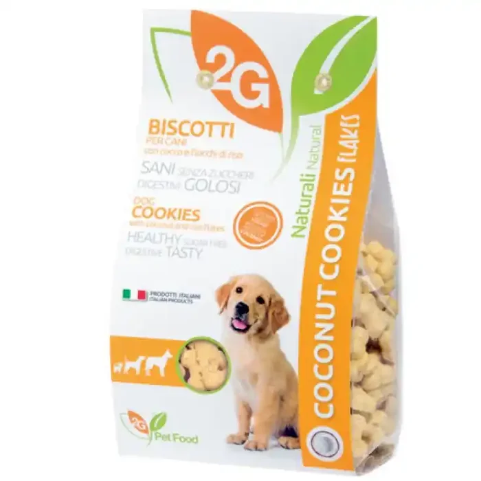 2G ALIMENTO PARA MASCOTAS GALLETAS DE COCO FL