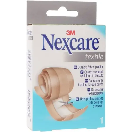 3M Nexcare Textile Tiras Larga Duración 1m x 6cm