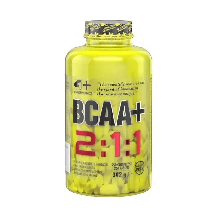 4+ NUTRICIÓN BCAA + 250CPR
