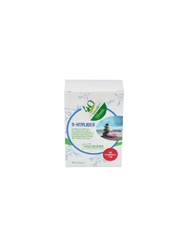5-HTP Lider de Naturlider, 60 cápsulas
