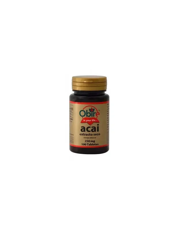 Acai de Obire, 250 miligramos 100 comprimidos