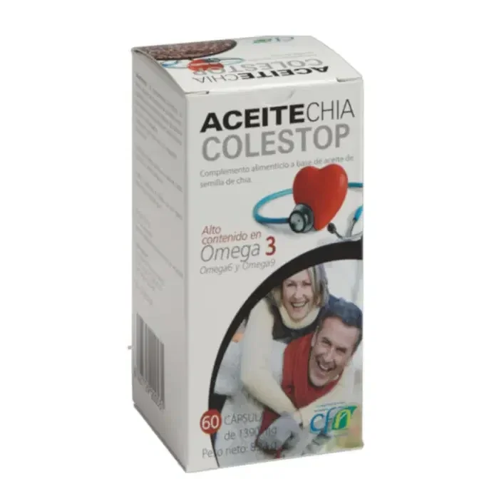 Aceite de Chía Colestop 60 perlas – CFN
