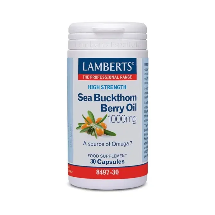 Aceite de fruto de Espino Amarillo 1000mg 30 cápsulas – Lamaberts