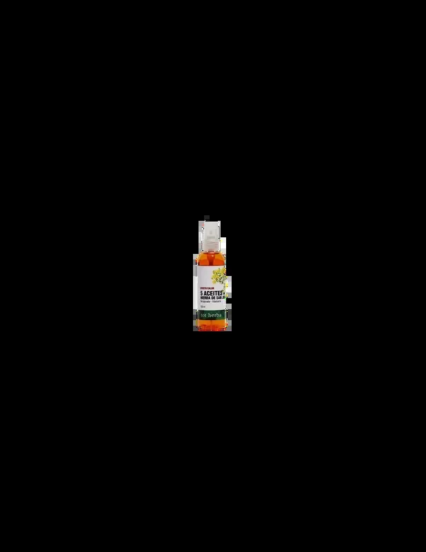 Aceite de masaje 5 aceites 100ml.