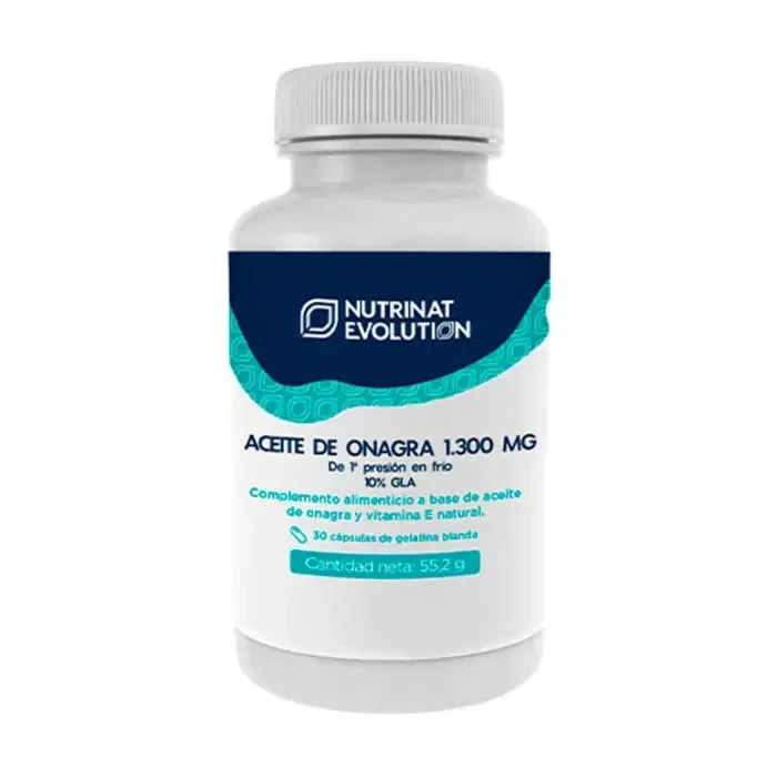Aceite de Onagra 1300 mg. 30 caps – Nutrinat Evolution