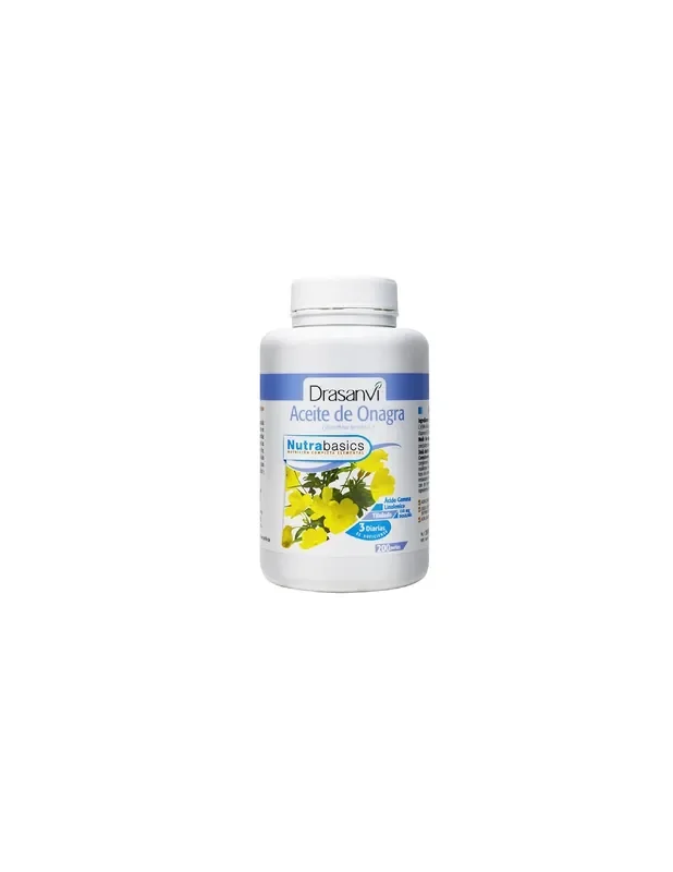 Aceite de Onagra 500 mg de Drasanvi, 200 Perlas