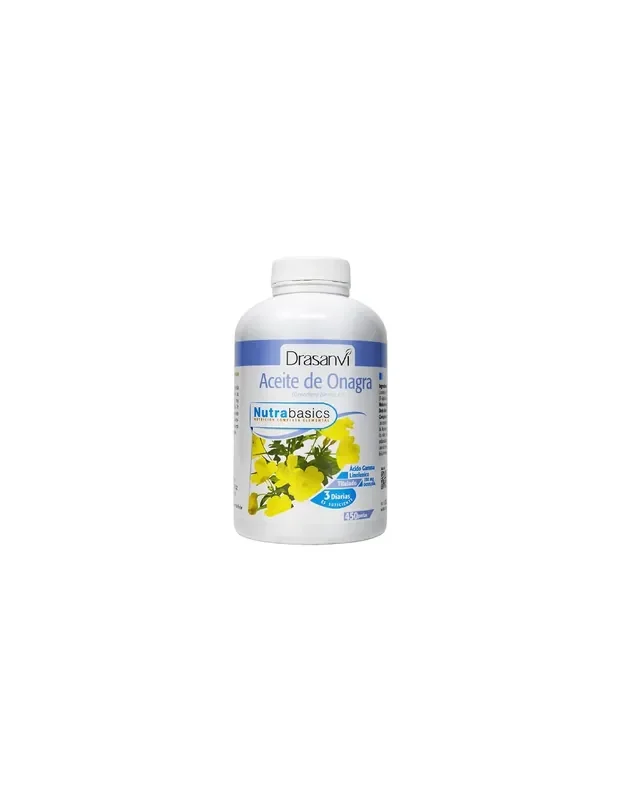 Aceite de Onagra 500 mg de Drasanvi, 450 Perlas