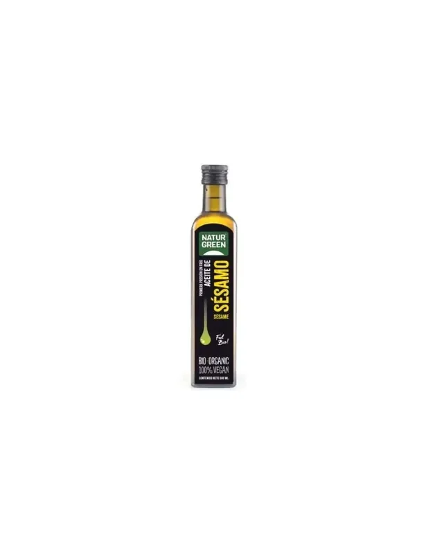 Aceite de Sésamo Primera Presión en Frio de Naturgreen, 500 mililitros