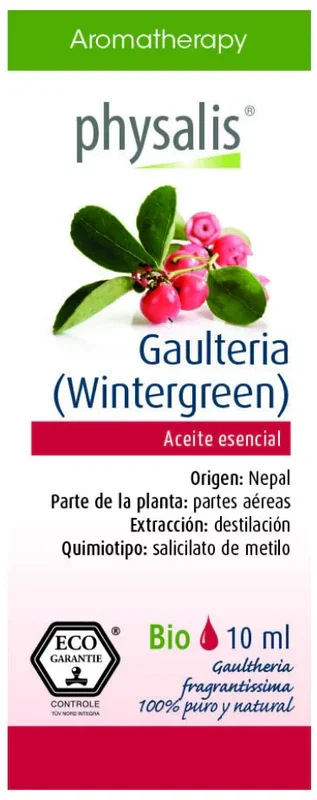 Aceite Esencial de Gaulteria · Physalis · 10 ml