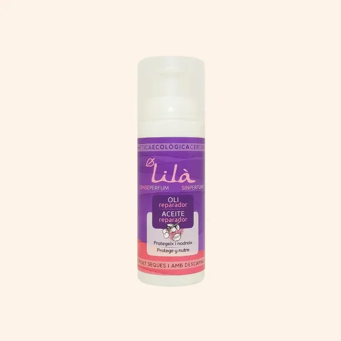 Aceite reparador sin perfume