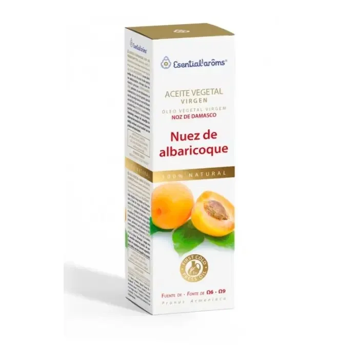 Aceite vegetal virgen de Nuez de Albaricoque 100ml – Esential’arôms