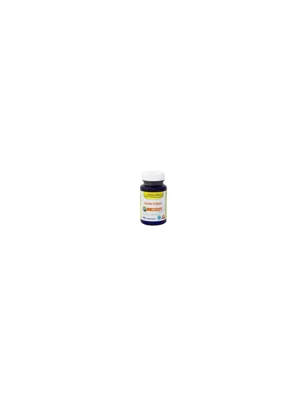 Ácido fólico 400mcg. 100comp. (polaris)