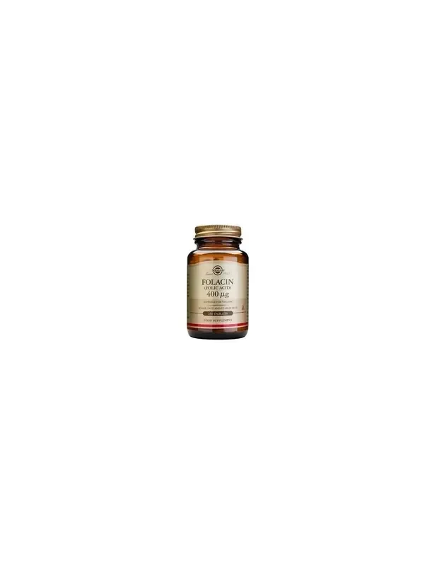 Ácido Fólico 400mcg. de Solgar, 100 comprimidos