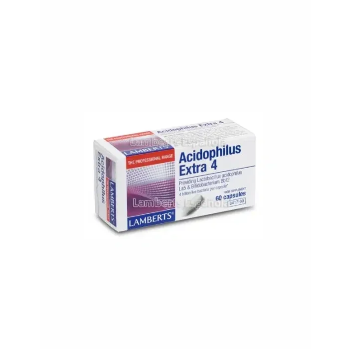 Acidophilus Extra 4 60 cápsulas – Lamberts