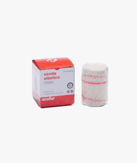 Acofar Venda Elastica Crepe 4 M X 5 Cm