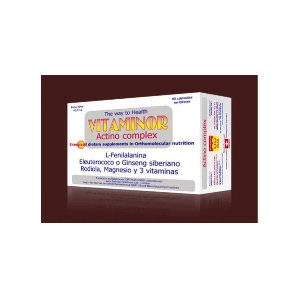 ACTINO COMPLEX 60 COMP VITAMINOR