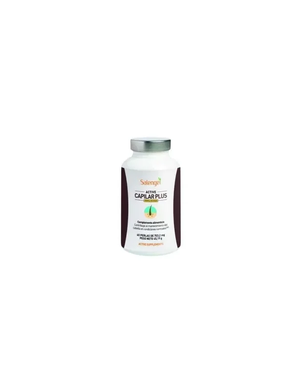 Active capilar plus sin gluten de Salengei, 60 perlas
