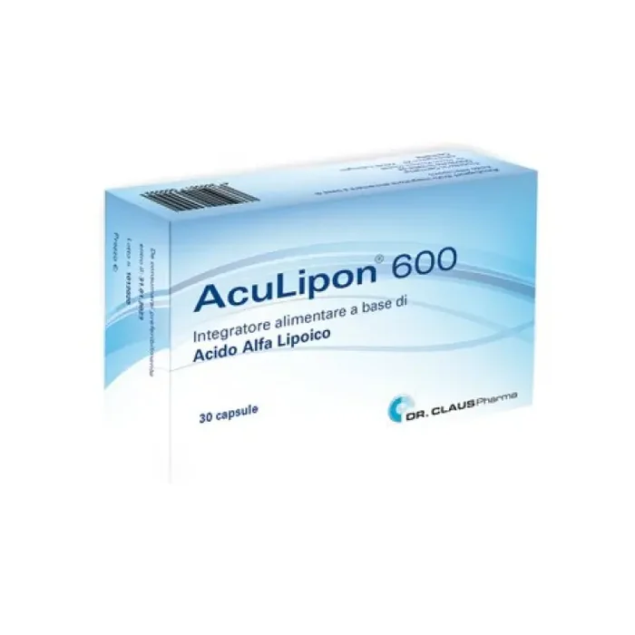 AcuLipon 600 Dr. ClausPharma 30 Cápsulas