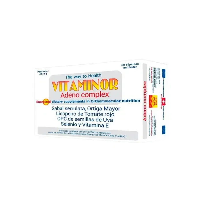 Adeno Complex 60 cápsulas – Vitaminor