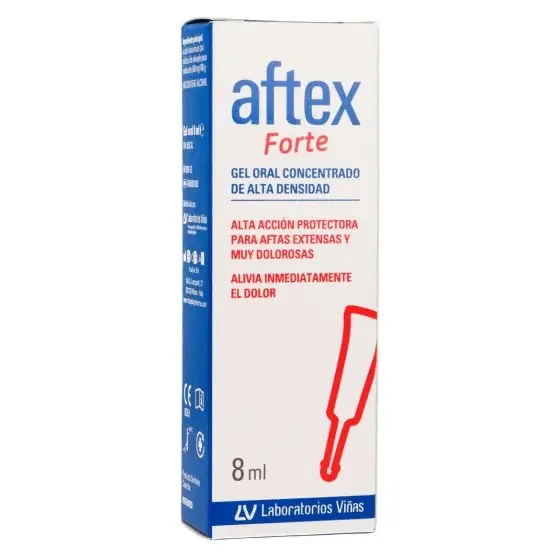 Aftex Forte Gel Oral 8ml – Alivio Rápido para Aftas y Úlceras Bucales