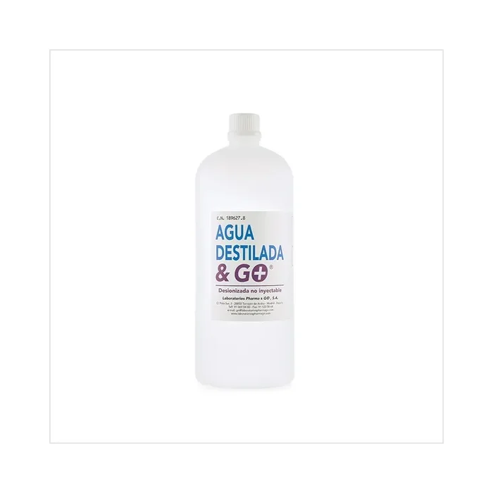 Agua Destilada & Go 1 Litro