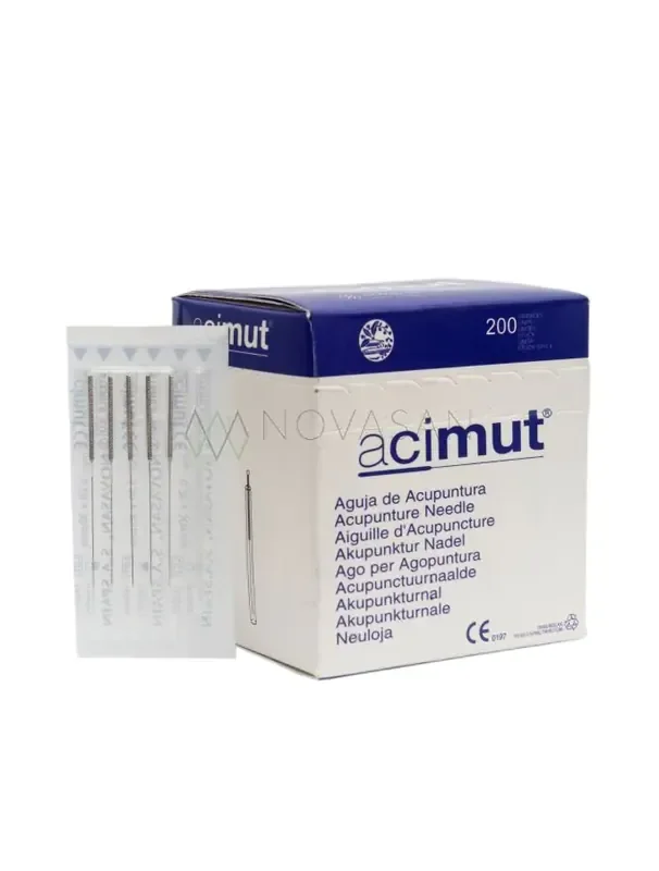Aguja de Acupuntura Con Guia apta para Electrolisis Percutanea Intratisular