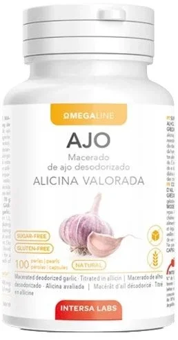 Ajo Desodorizado · Dietéticos Intersa · 100 perlas