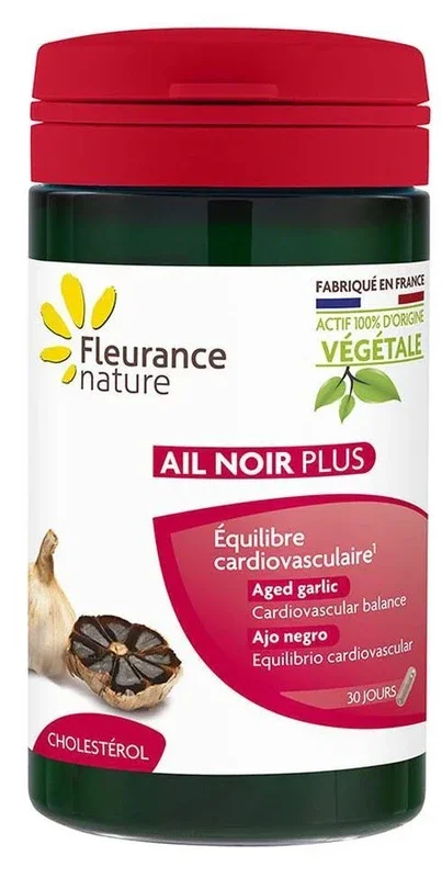Ajo Negro Plus · Fleurance Nature · 60 cápsulas