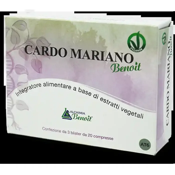 Alchemy Benoit Cardo Mariano Complemento Alimenticio 60 Comprimidos