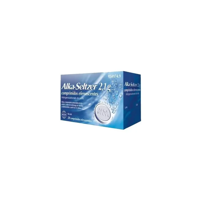 Alka-Seltzer 2.1 G 20 Comprimidos Efervescentes