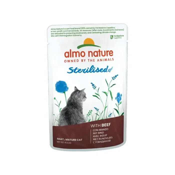 ALMO HS GATO CARNE 70G