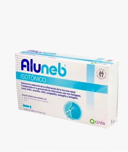 Aluneb Isotónico KIT 15 viales 4 ML + 1 dispositivo