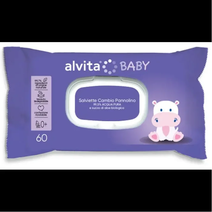 ALVITA BABY SALV AGUA PURA 60P