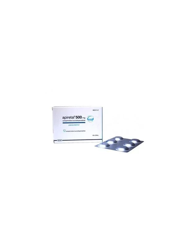 Apiretal 500 mg 12 comprimidos Bucodispersables