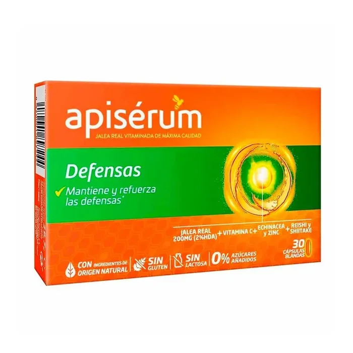Apiserum Defensas 30 Capsulas