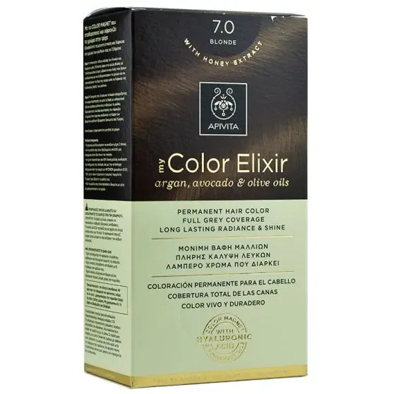 Apivita Tinte Color Elixir 7,0 Rubio