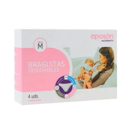 Aposán Maternity Braguitas Desechables 4 uds