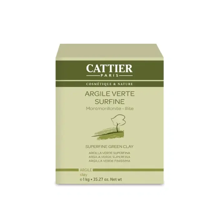 Arcilla Verde Superfina 1kg – Cattier