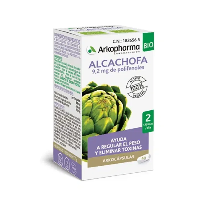 Arkocápsulas Alcachofa BIO 40 cápsulas – Arkopharma