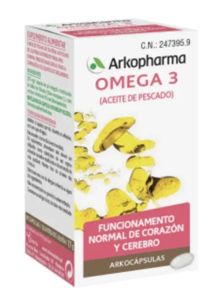 Arkocápsulas Omega 3 · Arkopharma · 50 perlas
