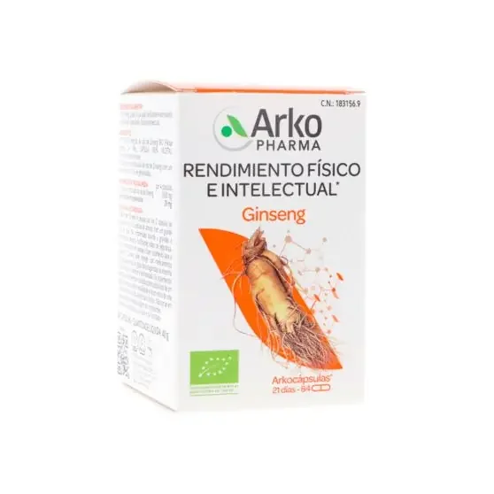 Arkopharma Ginseng 84 Cápsulas