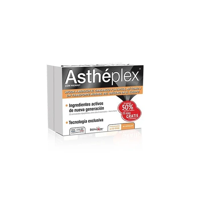 ASTHEPLEX PACK 2 UNIDAD 50%