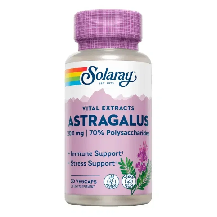 Astragalus 200mg 30 cápsulas – Solaray