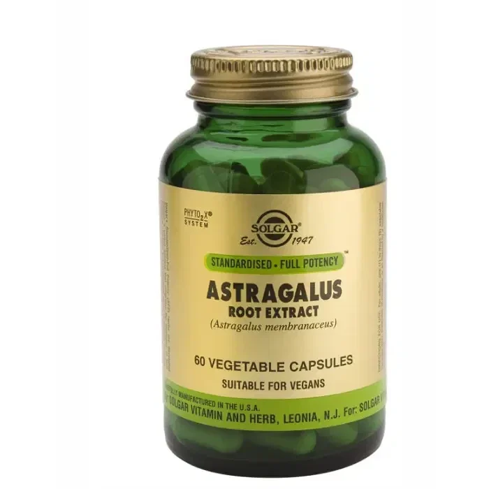 Astragalus extracto estandarizado 60 cápsulas – Solgar