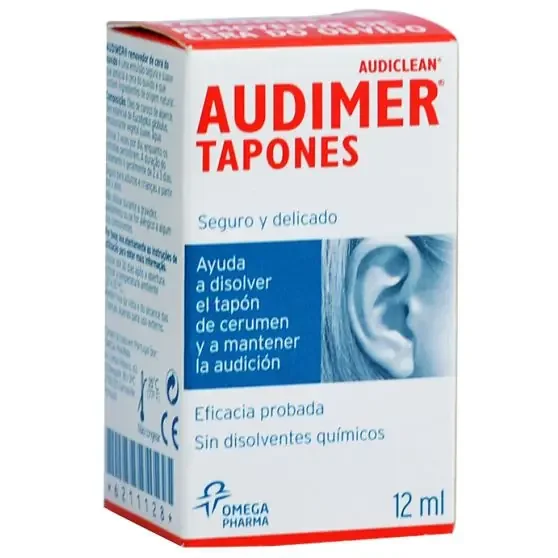 Audimer Tapones Emulsión Limpieza oídos