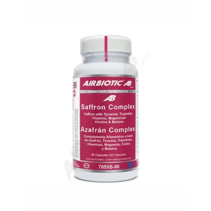 Azafrán Complex 60 cápsulas – Airbiotic