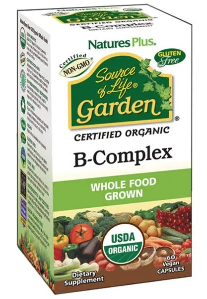 B-Complex Garden · Nature’s Plus · 60 cápsulas