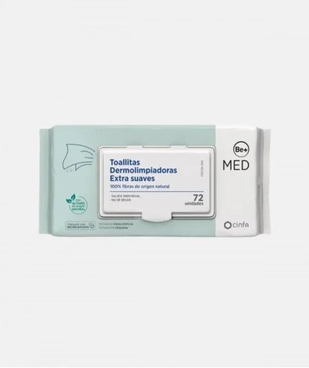 Be+ Med Toallitas Dermolimpiadoras Extra Suaves