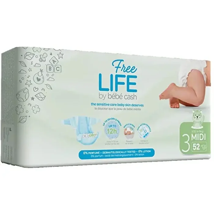 Bebé Cash Free Life 52 Piezas